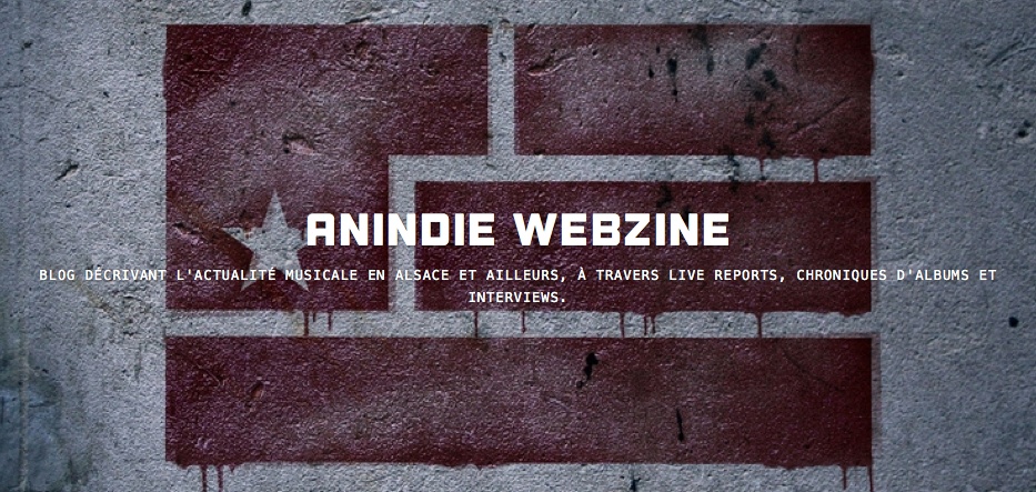 , ANINDIE, nouveau webzine musical