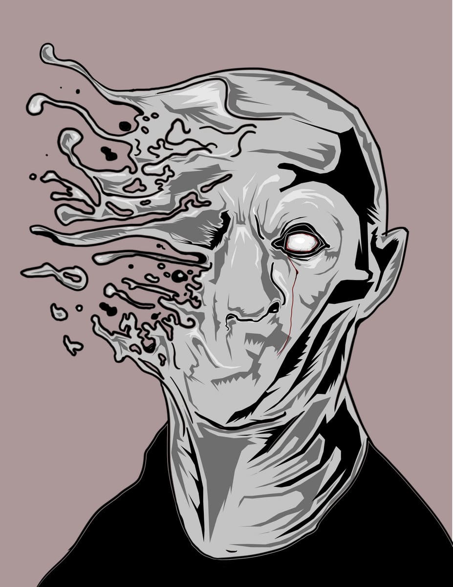 Noir D encre Baleful Lament