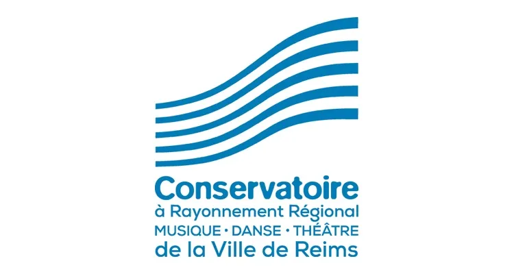 logo Conservatoire avec mention ville de reims vecto 2018 1