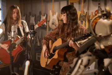 Two Magnets Strumming Tunes