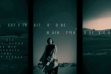 pixel in a box silhouette dans le desert